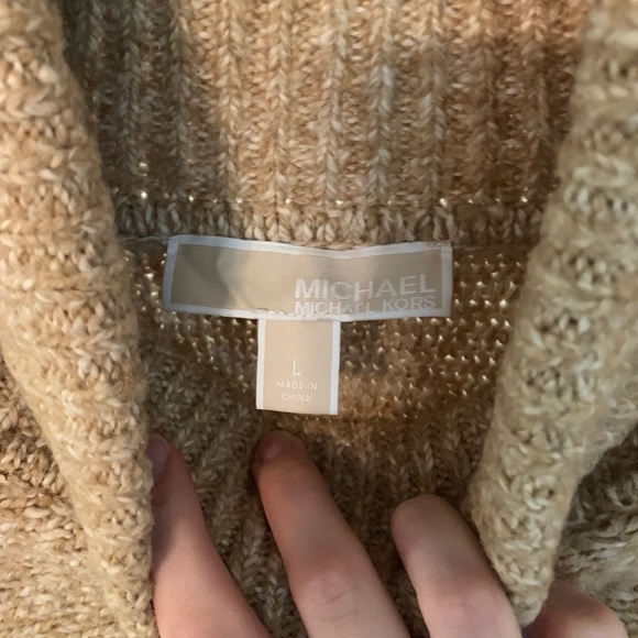 Michael Kors knit cardigan poncho - Picture 3 of 4